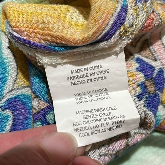 O’Neill Harlem Maxi Tropical Patterned Resort Dress - Picture 3 of 5